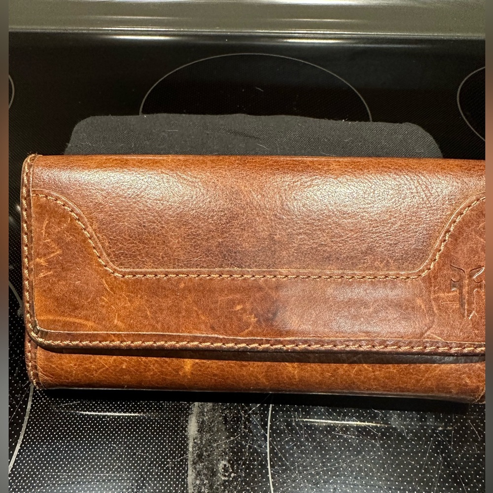 Frye leather wallet..